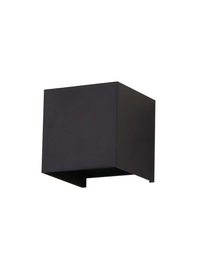 Tronic Black Square 6 Watts Wall Light