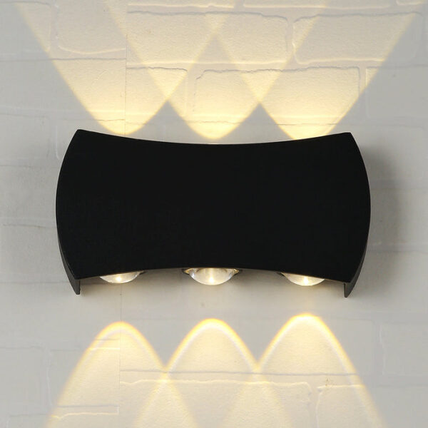 Tronic Modern Black Sconce LED Wall Light - Image 3
