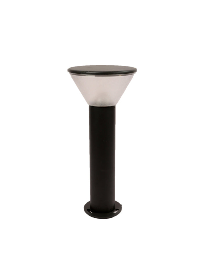 Tronic Black Cone-Shaped Garden Bollard