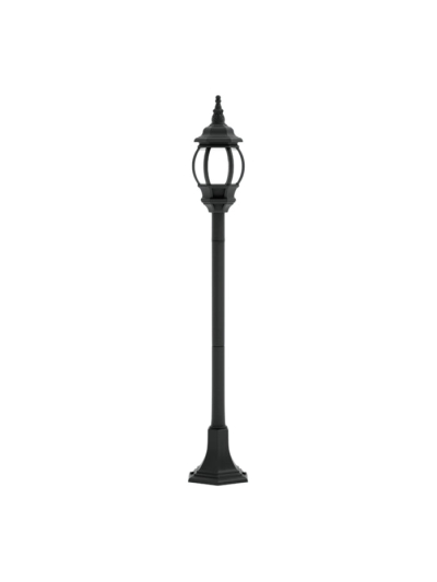 Tronic Ornamental Aluminum Bollard LL 906P-10-BK