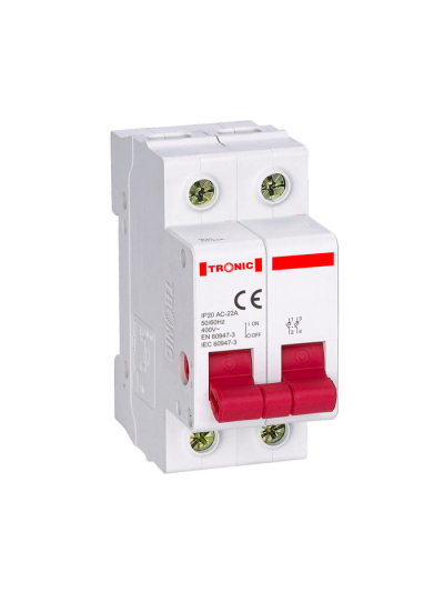 Tronic Double Pole 6A MCB