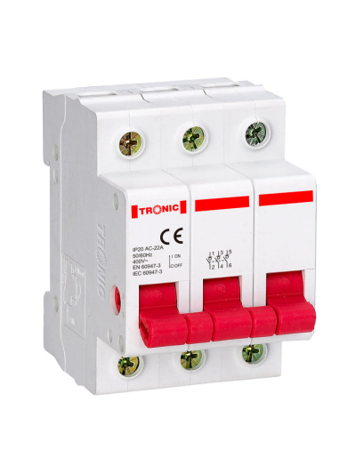 Tronic MCB 40Amps Triple Pole