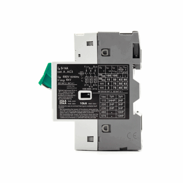 Tronic Motor Protection Circuit Breaker 9-14Amps - Image 3