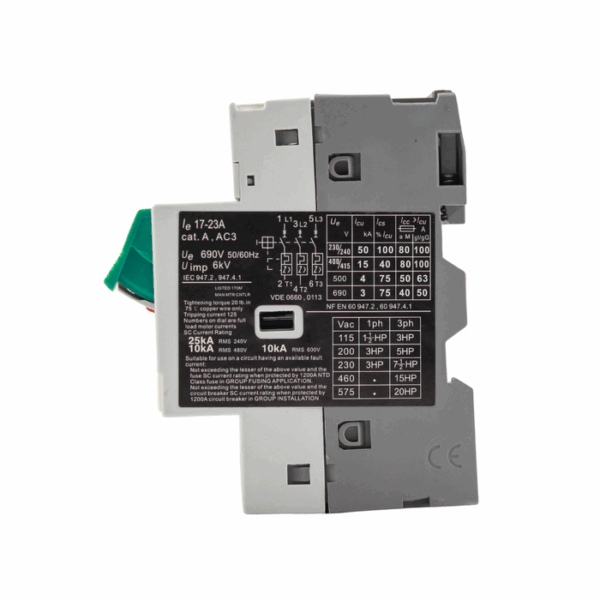 Tronic Motor Protection Circuit Breaker 17-23Amps - Image 3