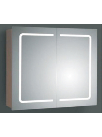 Tronic Mirror Light with Two Door Cabinet