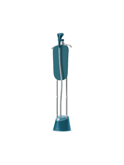 Philips Garment Steamer 1000 Series 1800W with 2 Poles, Integrated Stylemat, 1.8L Detachable Tank, 3 Steam Settings, 36 g/min, Hanger, Brush, Glove STE1040/26