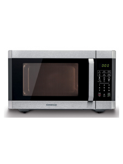 Kenwood 42L Microwave Oven with Grill Digital Display 5 Power Levels Defrost Function Stainless Steel Auto Menu 99 Minutes Timer Clock Function 1100W MWM42.000BK