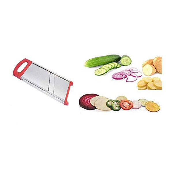Uttam Deluxe Plain Vegetable Slicer for Potato, Onion, Carrots & etc Stainless Steel - Image 6