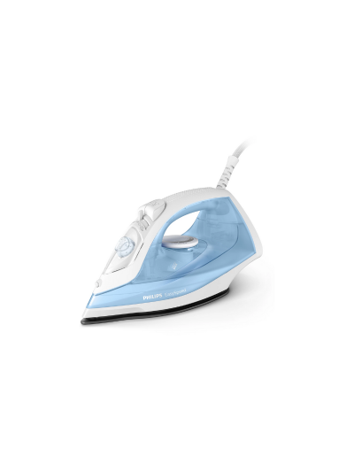 Philips Steam Iron 2000W Non Stick Soleplte, CoS 25g, SOS 90g, Calc Clean -200ml Watertank, Integrated Water Spray GC1740