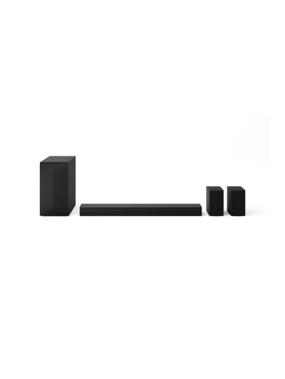 LG Soundbar 5.1Ch with Wireless Subwoofer, 2 Rear Speakers, Dolby Digital, DTS Digital Surround, Bluetooth, USB 600W S65TR
