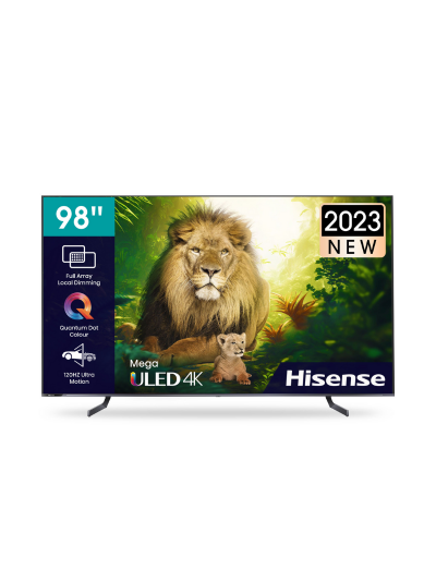 Hisense 98" Smart 4K Quantum ULED TV with Game Mode Pro, Dolby Vision IQ, HDR 10+, Quantum Dot, Voice Remote 98U7H/K