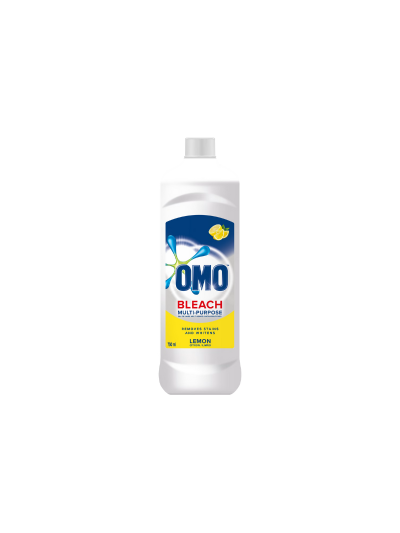 Omo Multipurpose Bleach Lemon Fresh 700ml Removes Tough Stains and Kills 99.9% of Germs 68689539 (Pack Of 3)