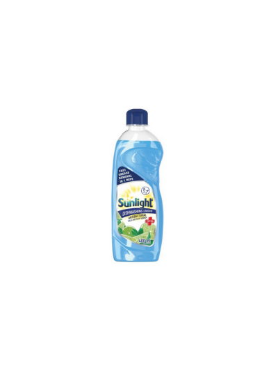 Sunlight Dish Washing Liquid Antibacterial 400ml Sparkling Clean, Eco-Friendly and Time-Saving 68665661 (Pack of 3Pcs)