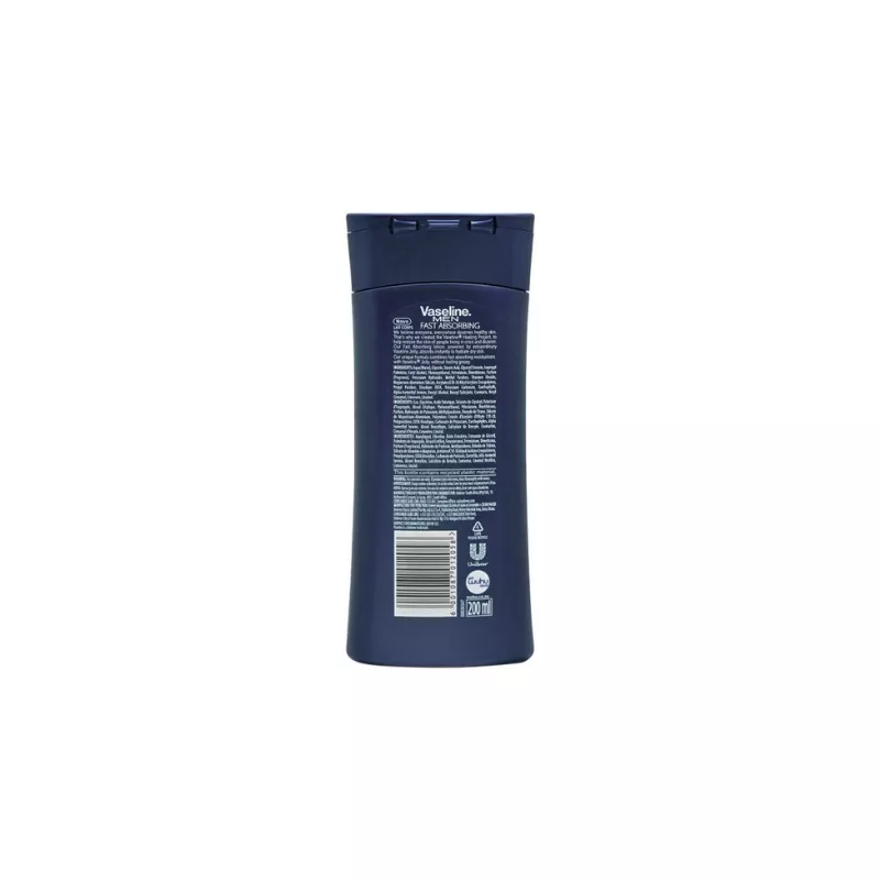 Vaseline Men Body Lotion Fast Absorbing 200ml Enjoy the Sensation of Clean and Fresh Skin After Each Application 69729780 (Pack of 3) - Image 2