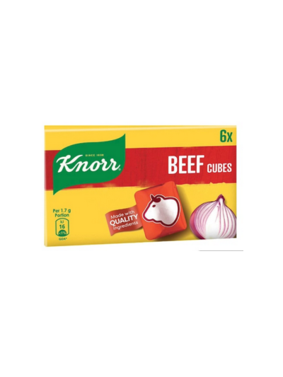 Knorr Beef Cubes 8g For Delicious Meals Full of Flavour 69748850 (Pack of 3Pcs)