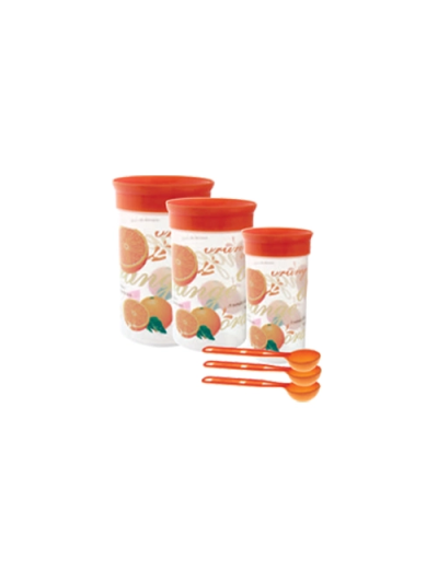 Cello Plastic Container Glory (Small) 750ml 1000ml & 2000ml 3pc Set
