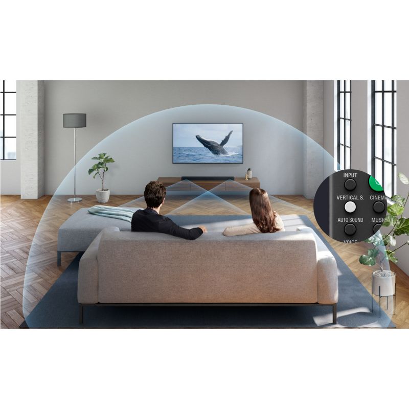 Sony Soundbar 2.1ch Dolby Atmos with Built-In Subwoofer 800W HT-X8500 - Image 9