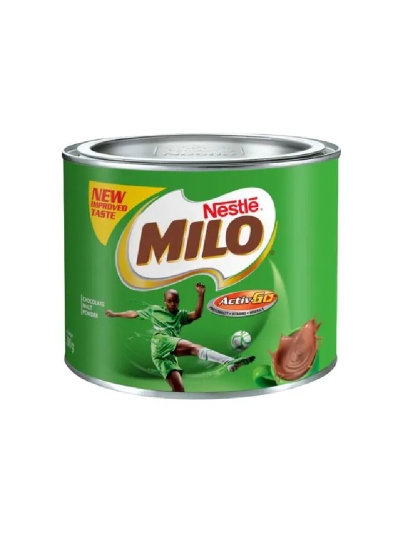Nestle Milo Chocolate Milk Powder Active-Go, Low GI, Source of Protein, 8 Vitamins & Minerals, 100g Tin