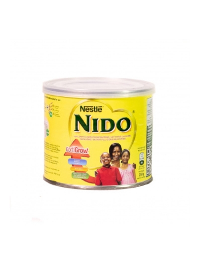 Nestle Nido Milk Powder, Fortified, Rich in Fiber, Immunity - Iron, Zinc, Vitamins A,C & D 250g Tin