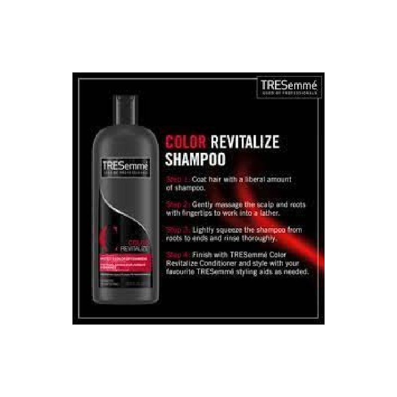 Tresemme Hair Shampoo Revitalize Color 828ml (Pack of 6pcs) - Image 3