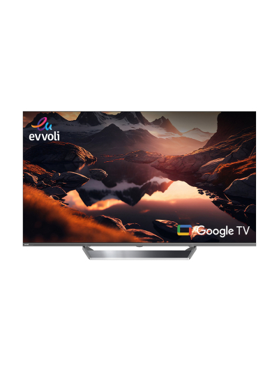 Evvoli 50" QLED UHD Smart Android TV - 4K Resolution, Designed for Gaming, Offers Stunning Visuals and Enhanced Performance 50EV375QG