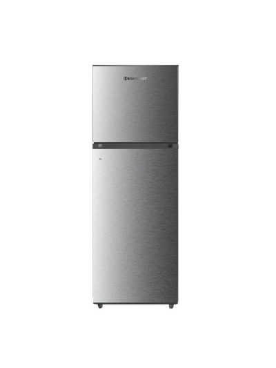 Westpoint Refrigerator 138L, Double Door, Defrost, Stainless Steel Exterior WRNN-1523.EI