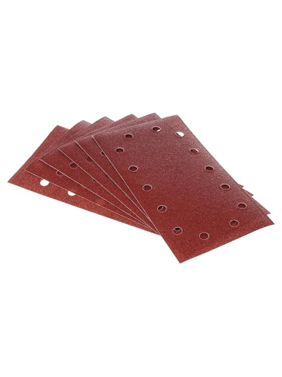 Bosch Sander Sheets for WoodType, 14 Hole, 115mm x 230mm (Pack of 10Pcs) 2608605318