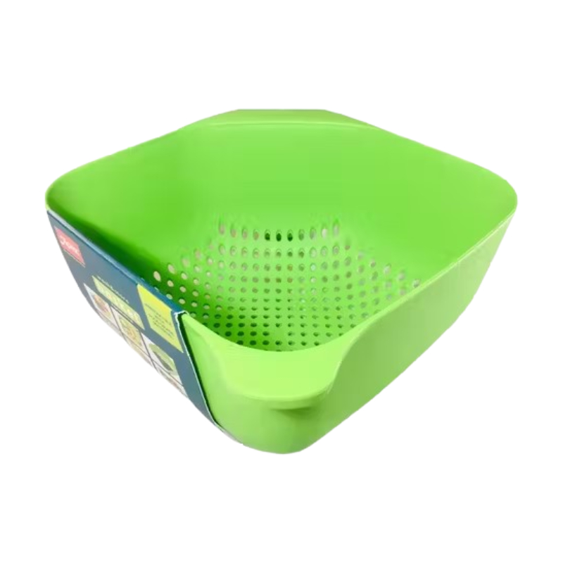 Apex Wash and Store Basket Colander Plastic Unbreakable Multifunctional Bowl 450070 - Image 2