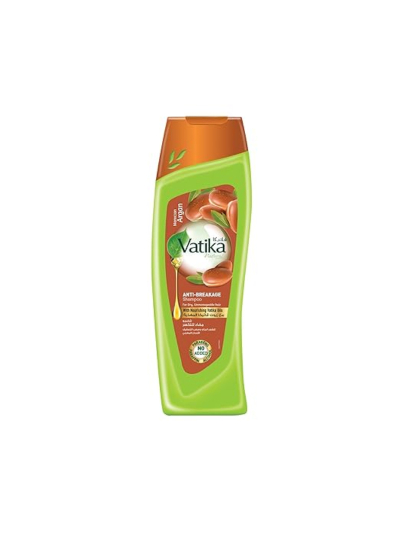 Vatika Shampoo With Argon oil, Anti-breakage, Moisturizing and Smoothing, 400ml