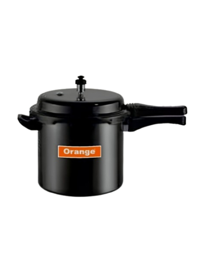 Orange Pressure Cooker Hard Anodized + Induction Based 5L with Smart Outer Lid OAPC164
