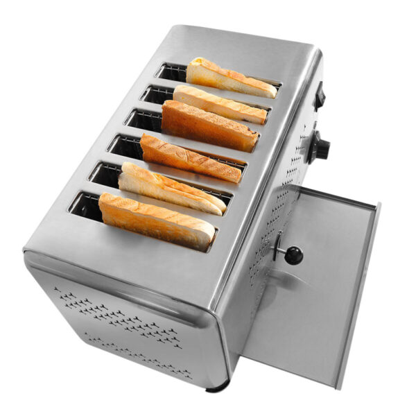 Commercial Bread Toaster 6 Slice 110-240V - Image 4