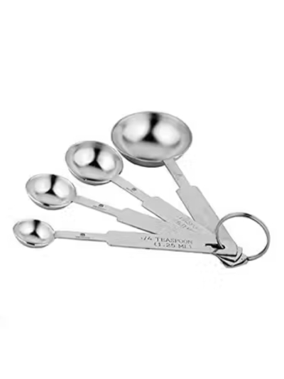 Apex Measuring Spoon Stainless Steel 4 Piece Set 571986