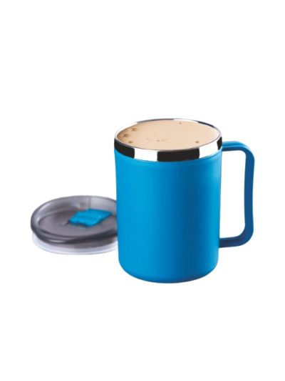 Apex Classy Sipper Mug 400ml Inside Mirror Finish Stainless Steel Bpa Free 450179