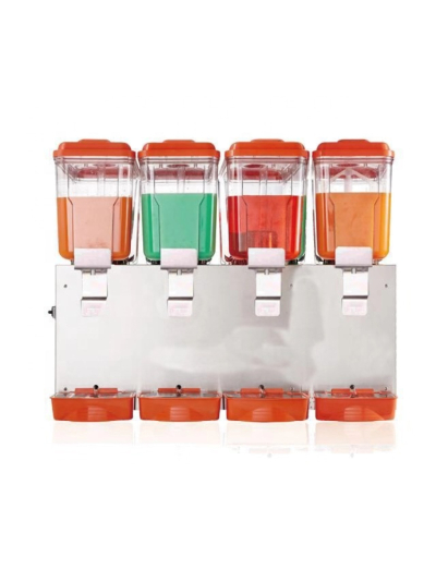 Commercial Cooling Juice Dispenser 4x16L JD-164A