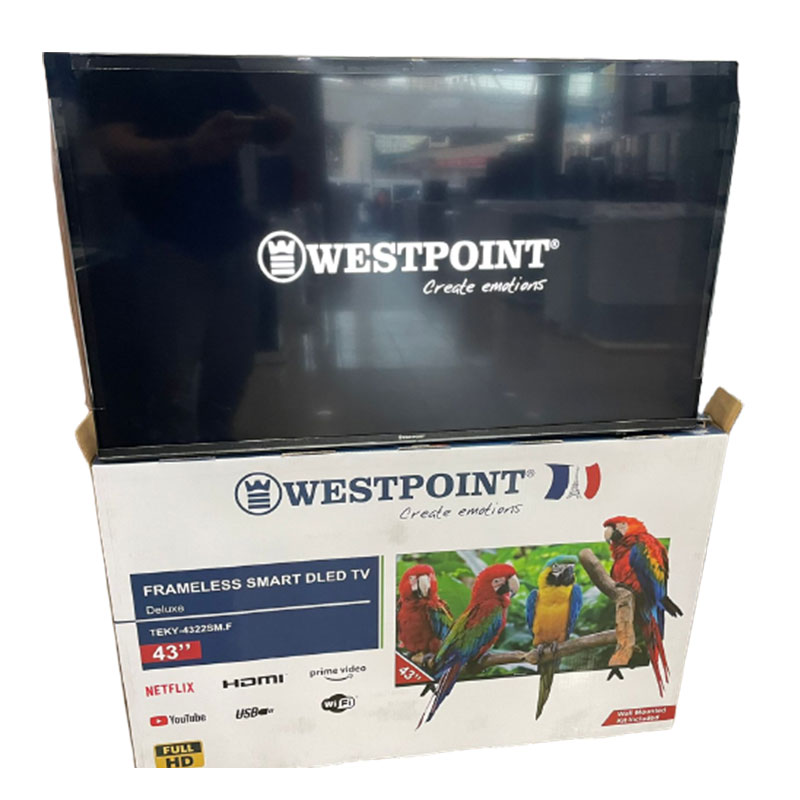 Westpoint 43" DLED Smart TV Frameless TEKY-4322SM.F - Image 2