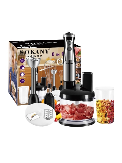 Sokany Food Processor 8in1 700W