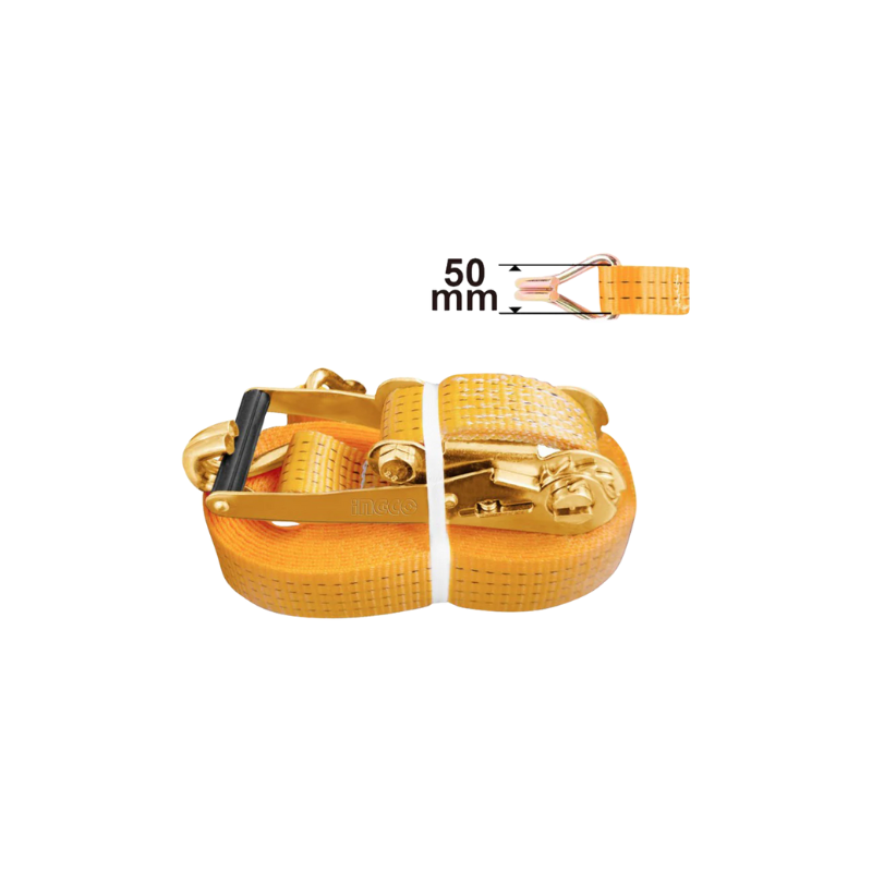 Ingco Cargo Belt 3T 10m HRSP3101 - Image 2