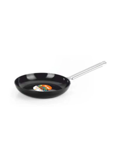 Orange Hard Anodized Tapper Pan Non-Stick 22cm OHAC099