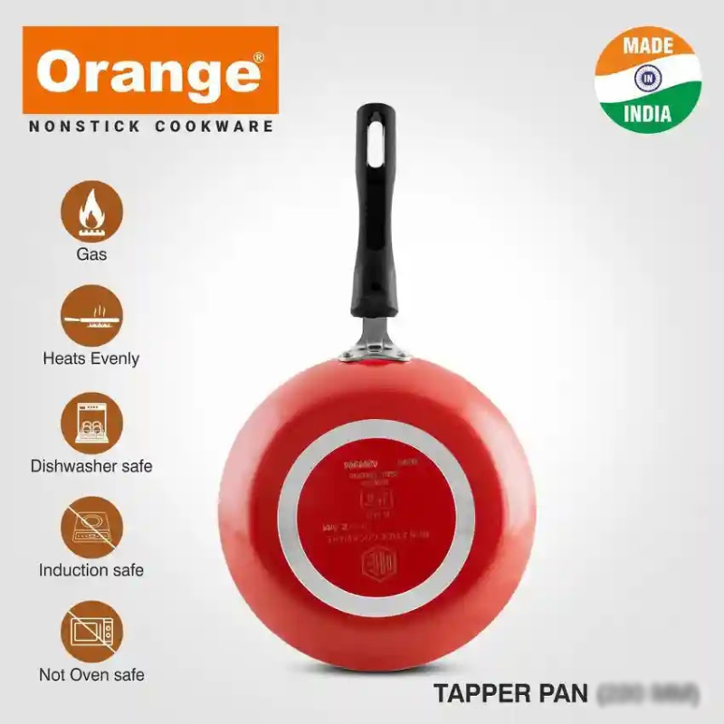 Orange Non-Stick Dosa Tawa 29cm 2.6mm ONSC003 - Image 3