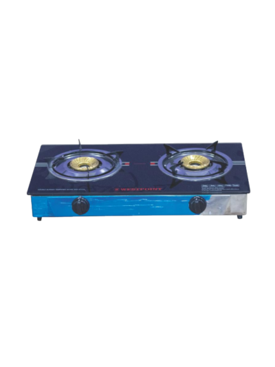 Westpoint Gas Stove 2 Burner Glass Top WTIL-2817.GIG