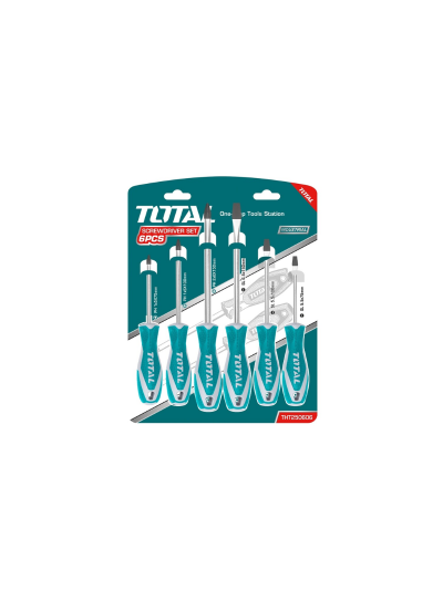 Total Screwdriver Set 6pcs THT250606