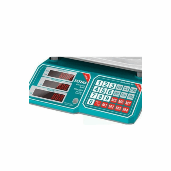 Total Electronic Scale 30kg TESA3301 - Image 3