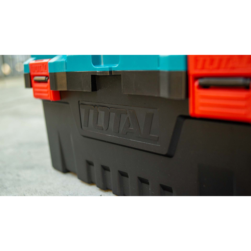 Total Tool Box 17" PP Plastic Buckle Empty TPBX0171 - Image 12