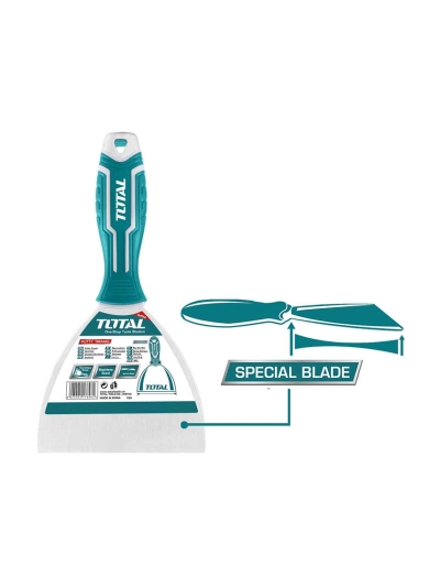 Total Putty Trowel 125mm Aluminum Head THT6831256