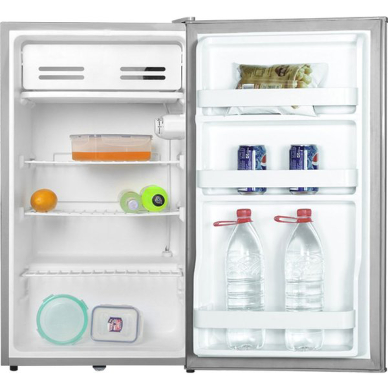 Evvoli Mini Bar Fridge 93L Silver EVRFJ-93LS - Image 2