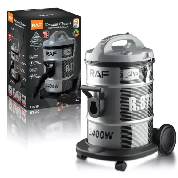 RAF Vaccum Cleaner 21L 2400W Dry Clogging Protection, Strong Suction, Dust Separation R.8705 - Image 14