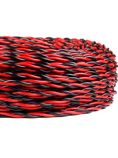 Tronic 0.75mm 2 Core Flexible Red & Black Twisted Cable