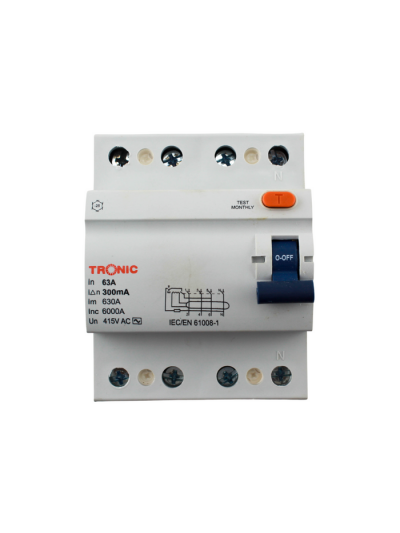 Tronic 63A Circuit Breaker Three Phase