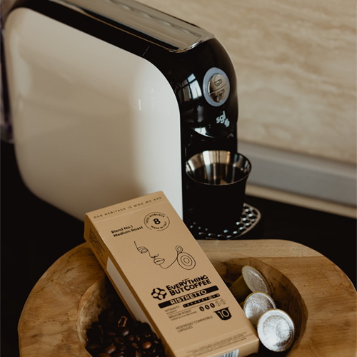 Flexy Coffee Machine SGL Nespresso Original Compatible Capsules Espresso System Power 1050W, Pump 19Bar, Tank 0.6L - Image 3