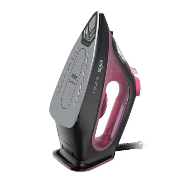Braun Steam Iron 2000W Texstyle 1 Eco Mode Saves Power Rapid Heat Up Tank Capacity 220ML 12710001-SI1070PU - Image 2